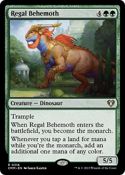 Regal Behemoth [Commander Masters] [Foil]