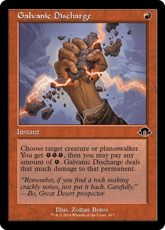 Galvanic Discharge (Retro) [Modern Horizons 3] [Foil]
