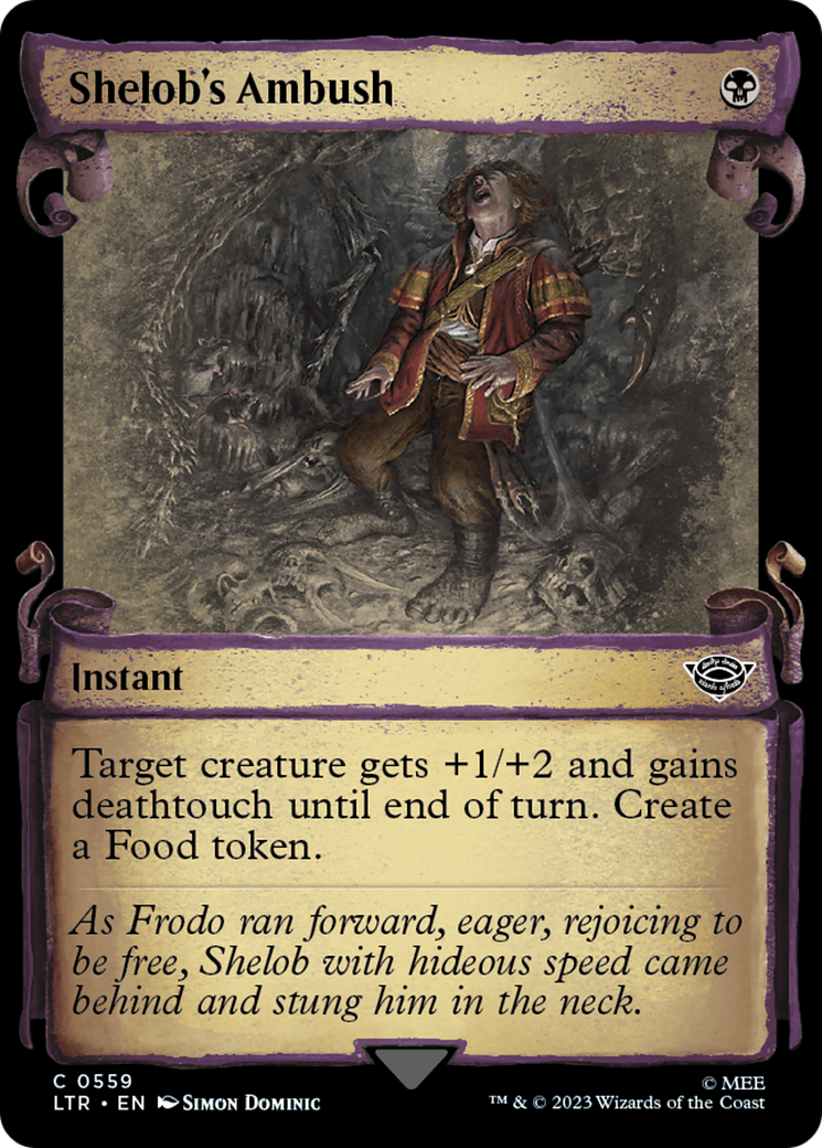 Shelob's Ambush [The Lord of the Rings: Tales of Middle-Earth Showcase Scrolls] [Foil]