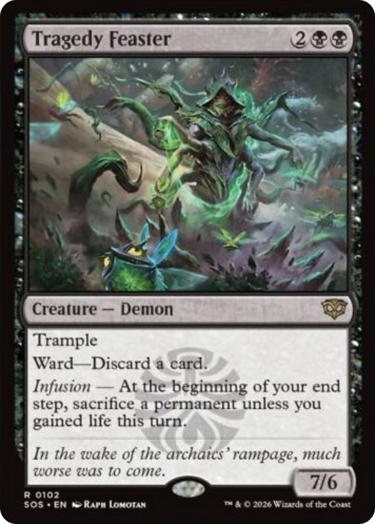 Tragedy Feaster [Secrets of Strixhaven] [Foil]