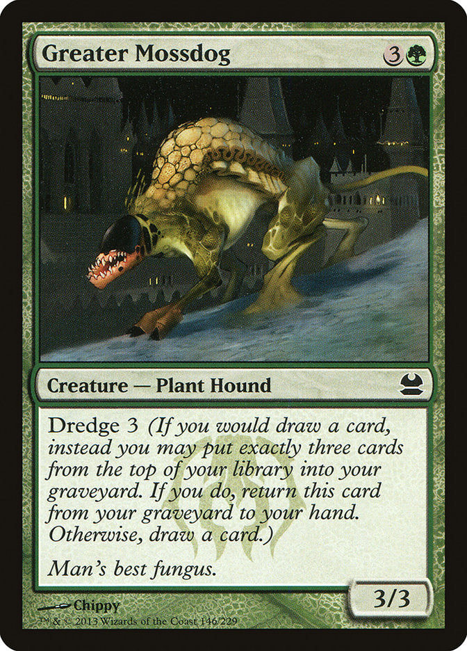 Greater Mossdog [Modern Masters] [Foil]