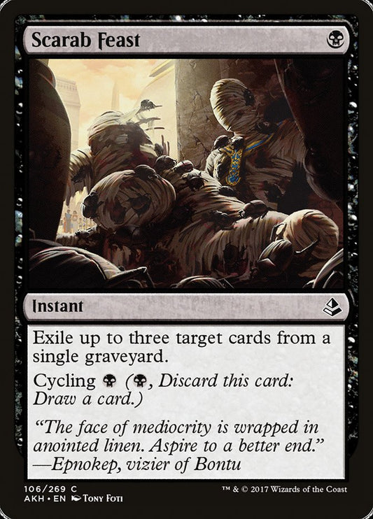 Scarab Feast [Amonkhet] [Foil]