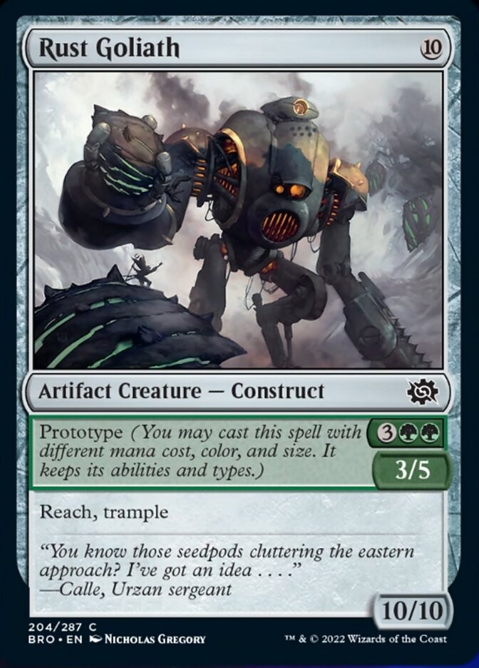 Rust Goliath [The Brothers' War] [Foil]