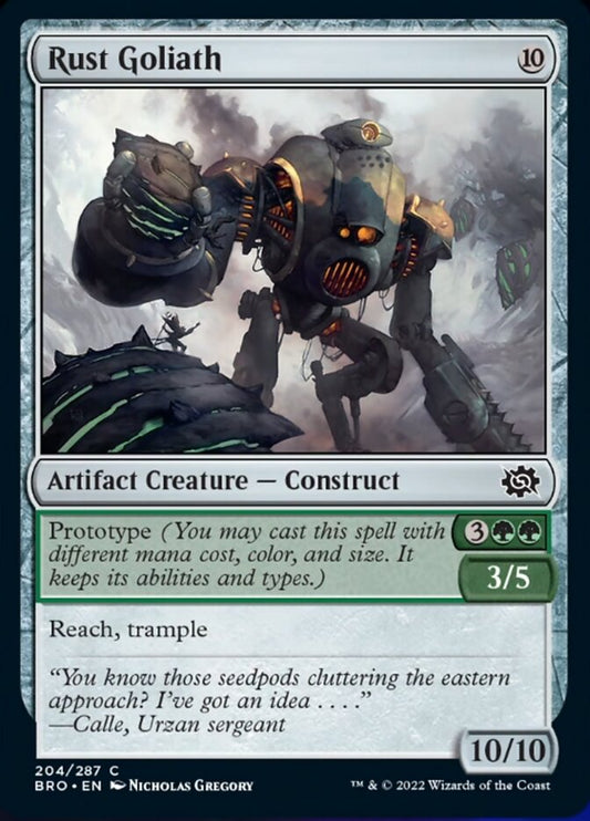 Rust Goliath [The Brothers' War] [Foil]