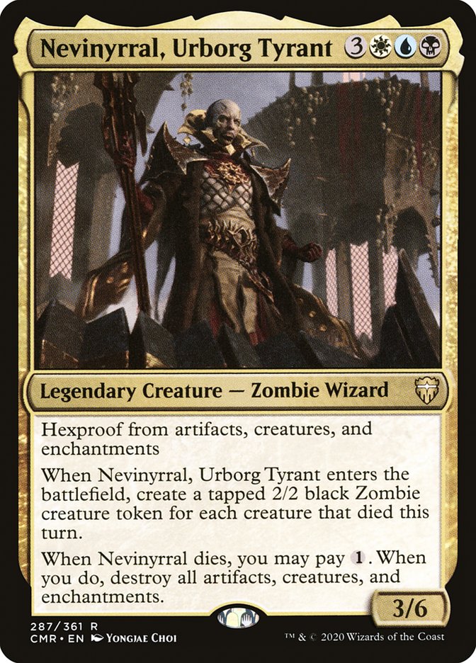Nevinyrral, Urborg Tyrant [Commander Legends] [Foil]