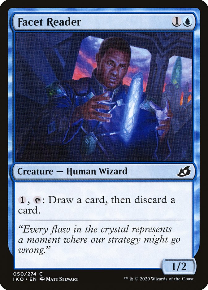 Facet Reader [Ikoria: Lair of Behemoths] [Foil]