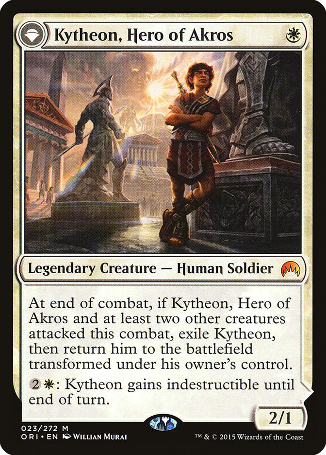 Kytheon, Hero of Akros // Gideon, Battle-Forged [Magic Origins] [Foil]