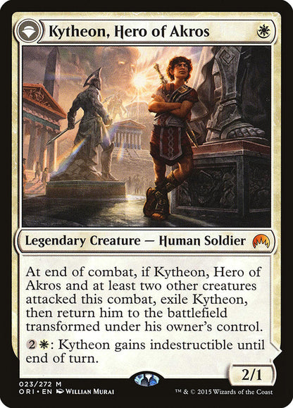 Kytheon, Hero of Akros // Gideon, Battle-Forged [Magic Origins] [Foil]