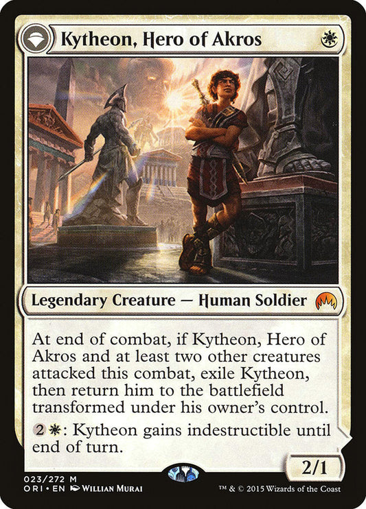 Kytheon, Hero of Akros // Gideon, Battle-Forged [Magic Origins] [Foil]