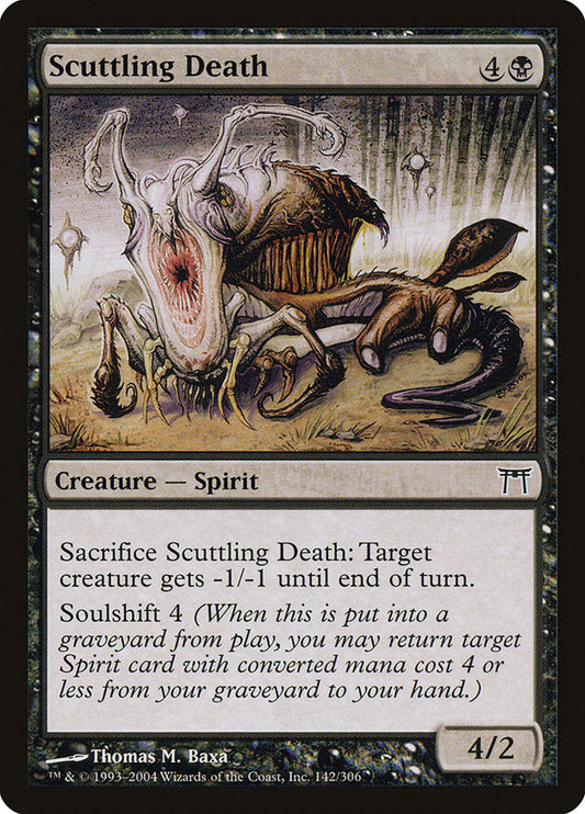Scuttling Death [Champions of Kamigawa] [Foil]