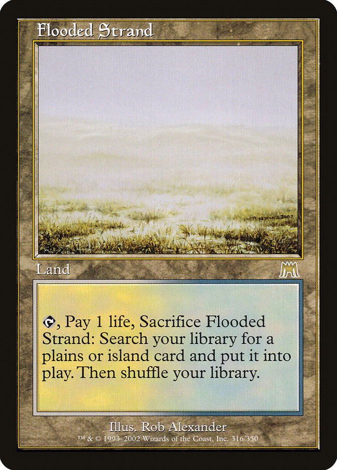 Flooded Strand [Onslaught] [Foil]