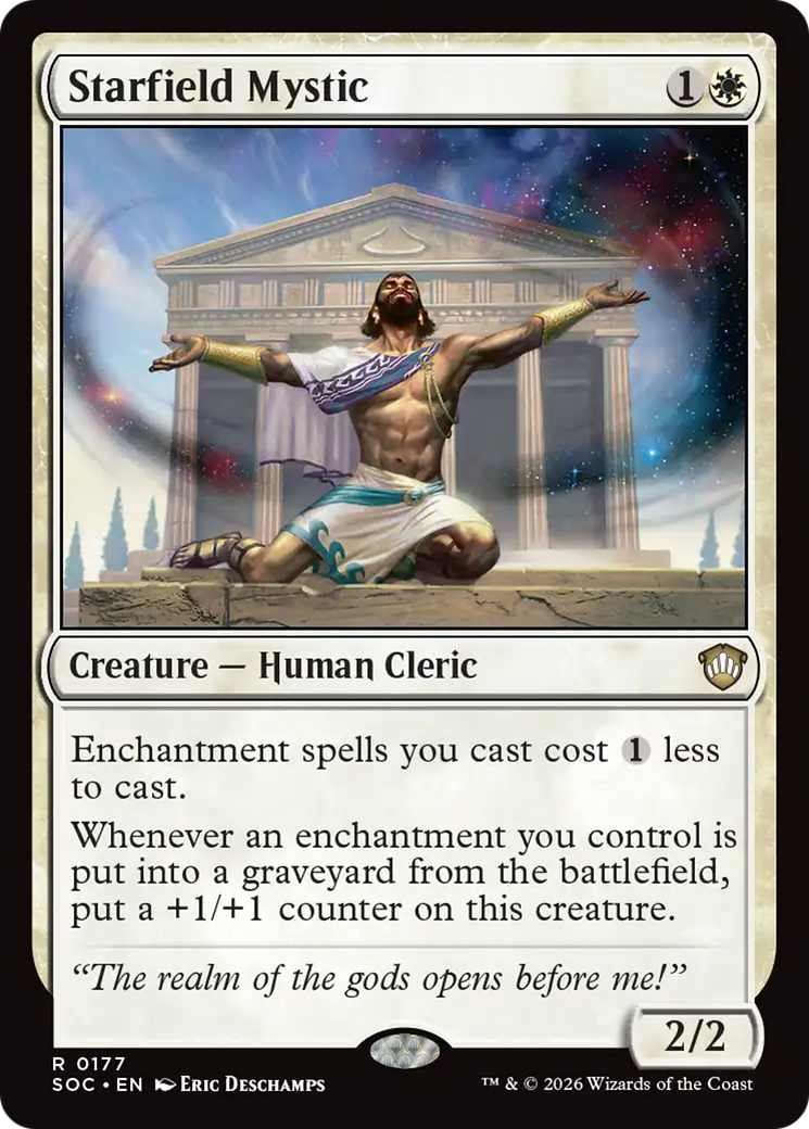 Starfield Mystic [Secrets of Strixhaven Commander] [Foil]