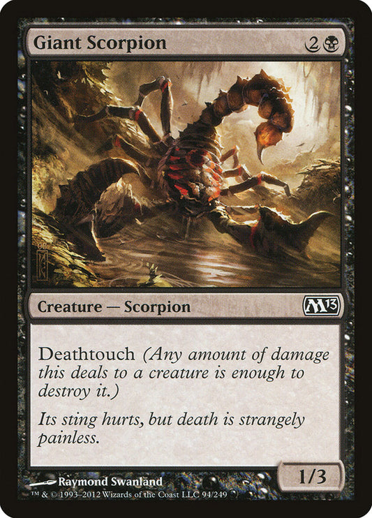 Giant Scorpion [Core Set 2013] [Foil]