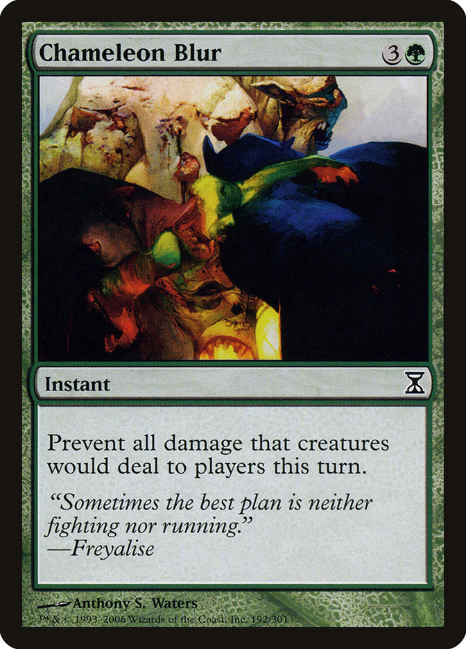 Chameleon Blur [Time Spiral] [Foil]