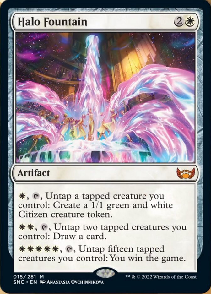 Halo Fountain [Streets of New Capenna] [Foil]