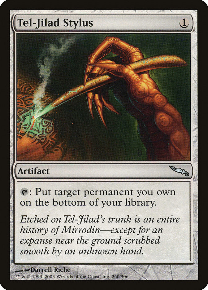 Tel-Jilad Stylus [Mirrodin] [Foil]