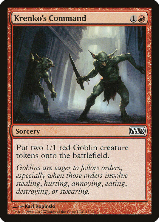 Krenko's Command [Core Set 2013]
