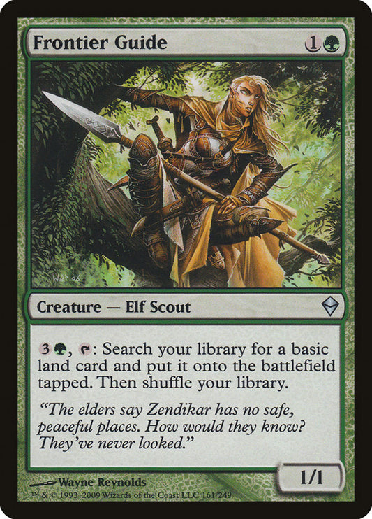 Frontier Guide [Zendikar] [Foil]