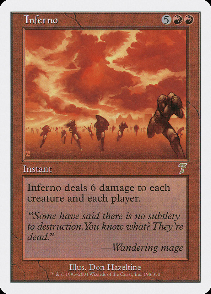Inferno [Seventh Edition] [Foil]