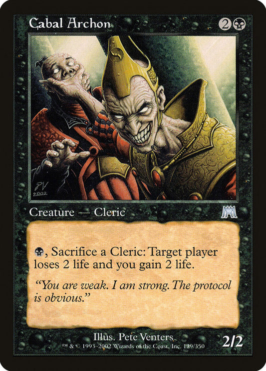 Cabal Archon [Onslaught] [Foil]