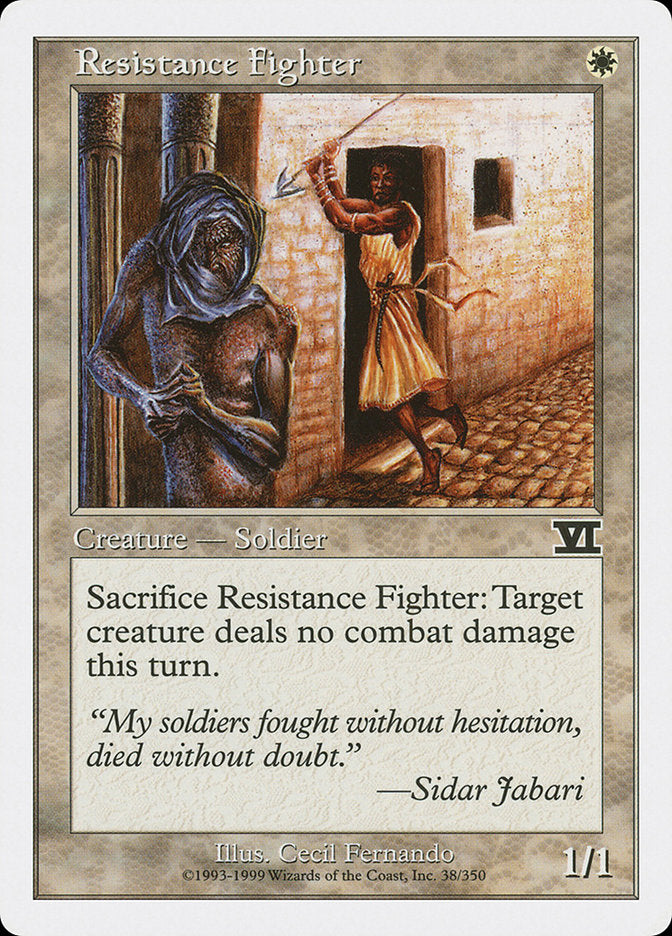 Resistance Fighter [Sixth Edition]