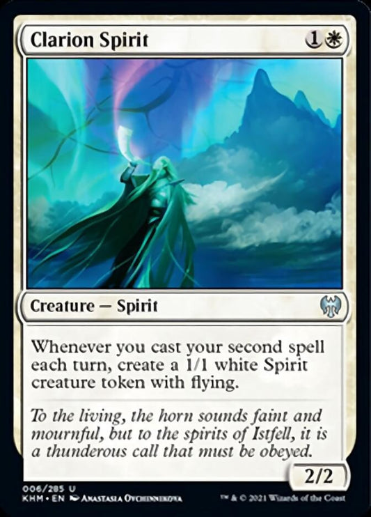 Clarion Spirit [Kaldheim] [Foil]