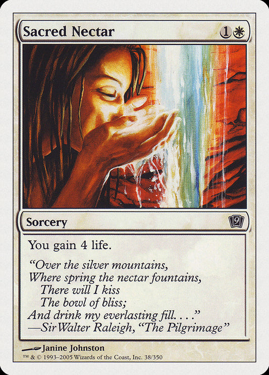 Sacred Nectar [Ninth Edition] [Foil]