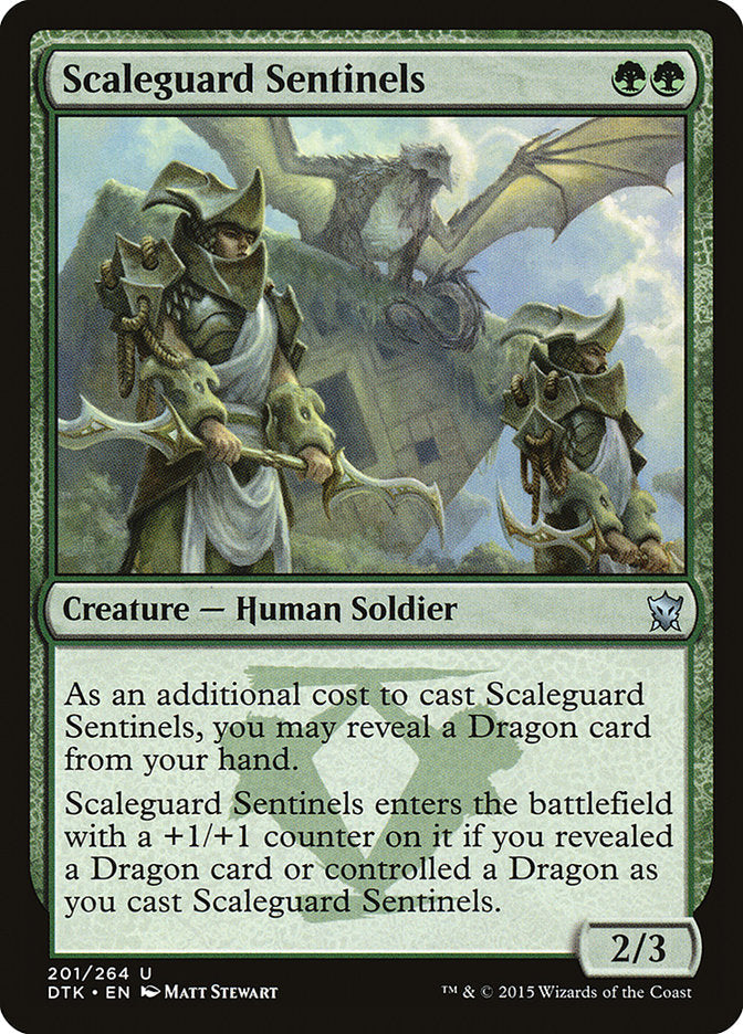 Scaleguard Sentinels [Dragons of Tarkir] [Foil]
