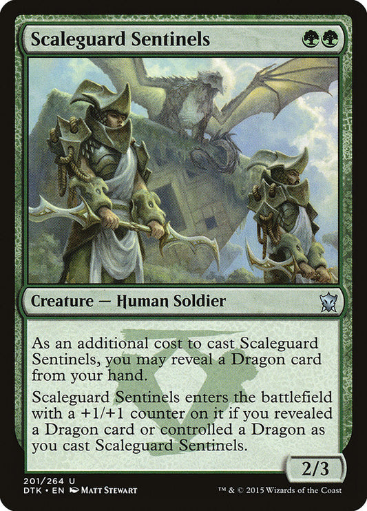 Scaleguard Sentinels [Dragons of Tarkir] [Foil]