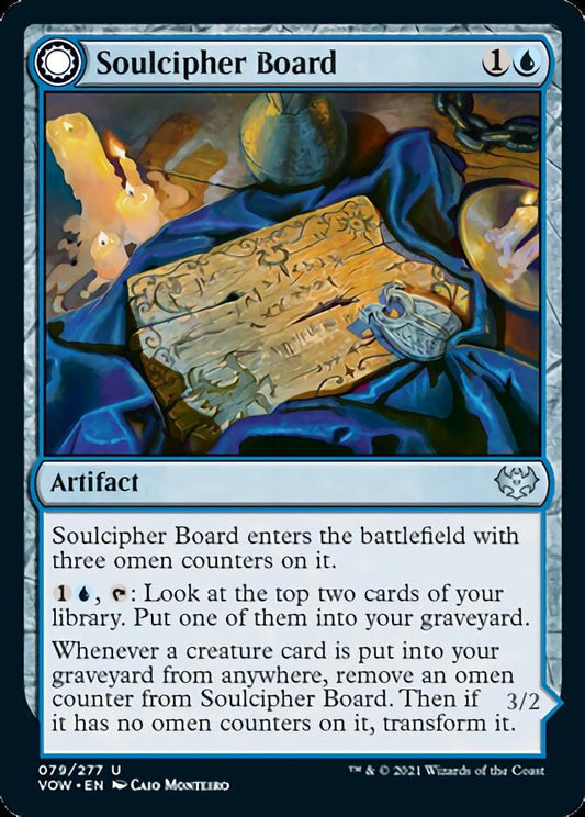Soulcipher Board // Cipherbound Spirit [Innistrad: Crimson Vow] [Foil]