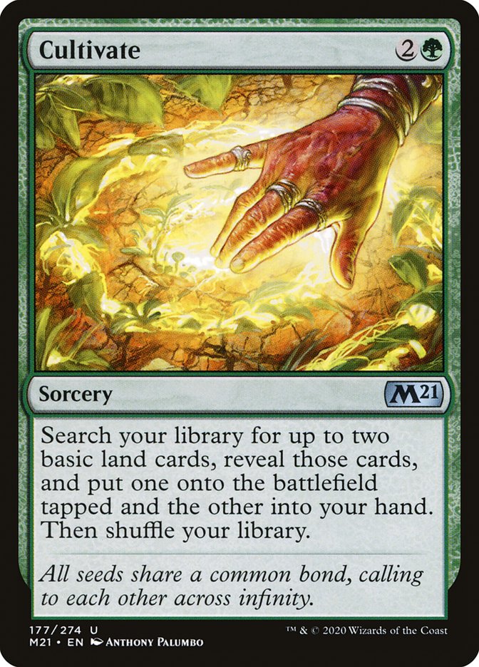 Cultivate [Core Set 2021] [Foil]