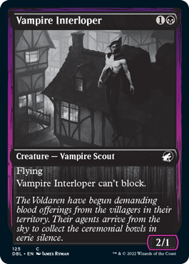 Vampire Interloper [Innistrad: Double Feature] [Foil]