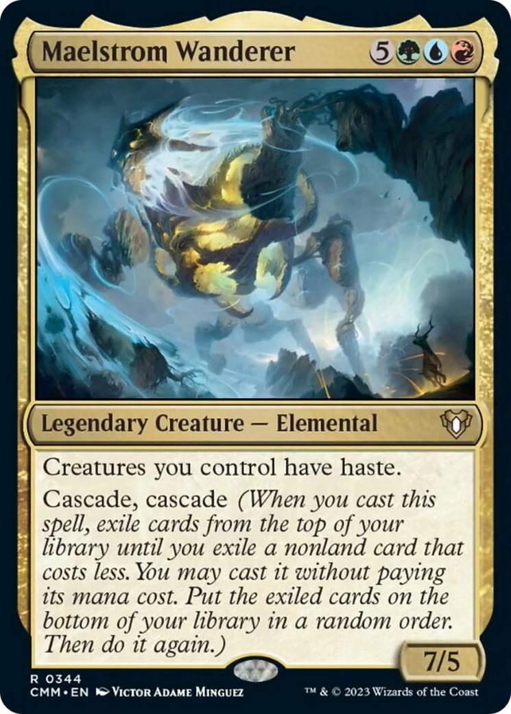 Maelstrom Wanderer [Commander Masters] [Foil]