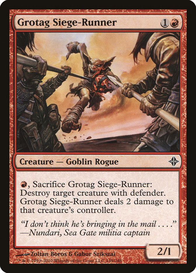 Grotag Siege-Runner [Rise of the Eldrazi] [Foil]