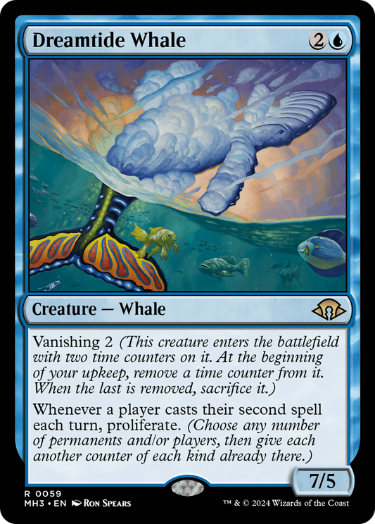 Dreamtide Whale [Modern Horizons 3] [Foil]