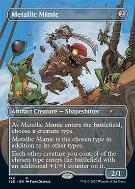Metallic Mimic (Borderless) [Secret Lair Drop Series] [Foil]