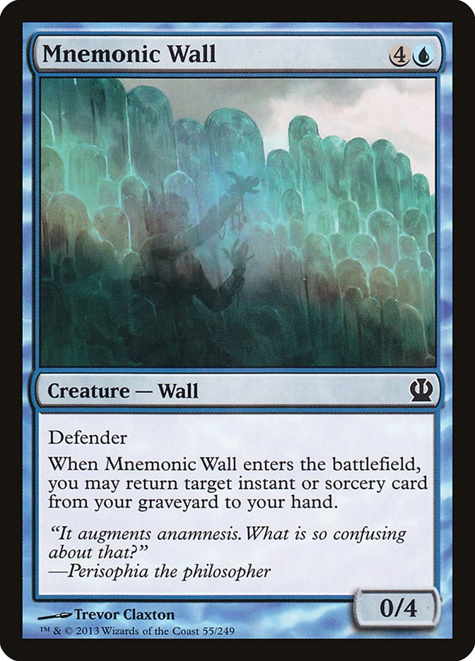Mnemonic Wall [Theros] [Foil]