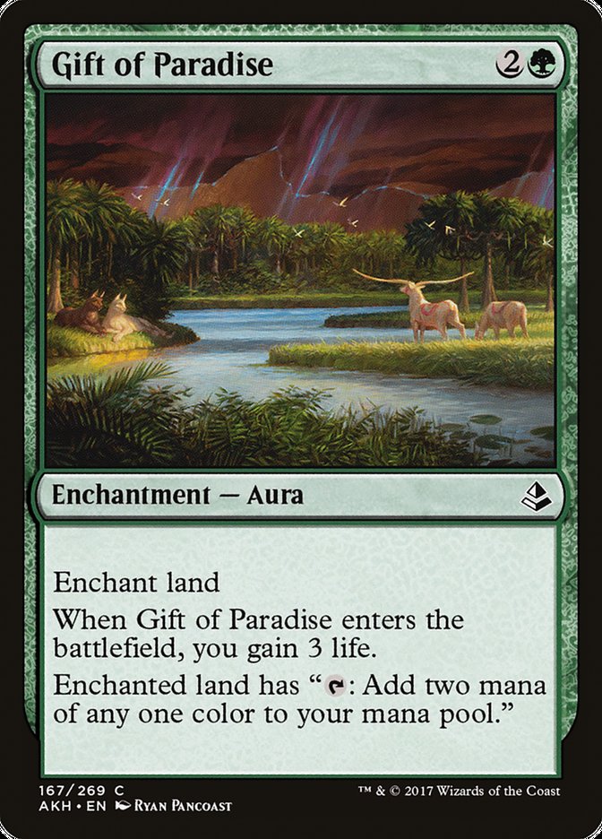 Gift of Paradise [Amonkhet] [Foil]