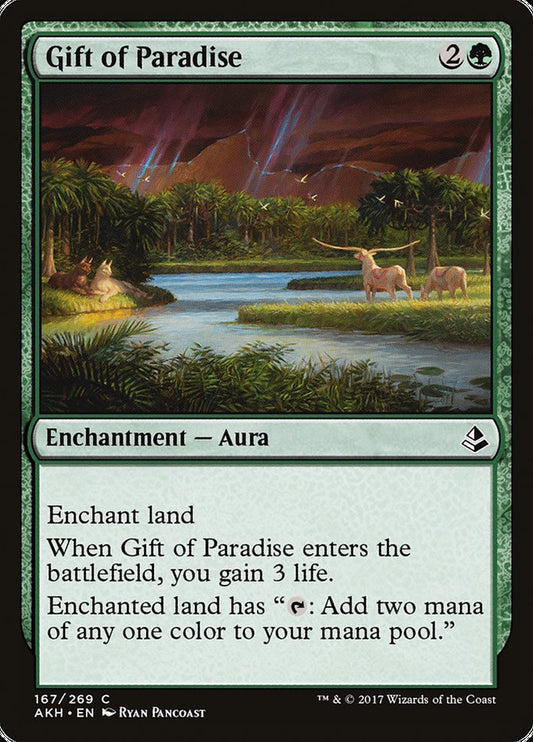Gift of Paradise [Amonkhet] [Foil]