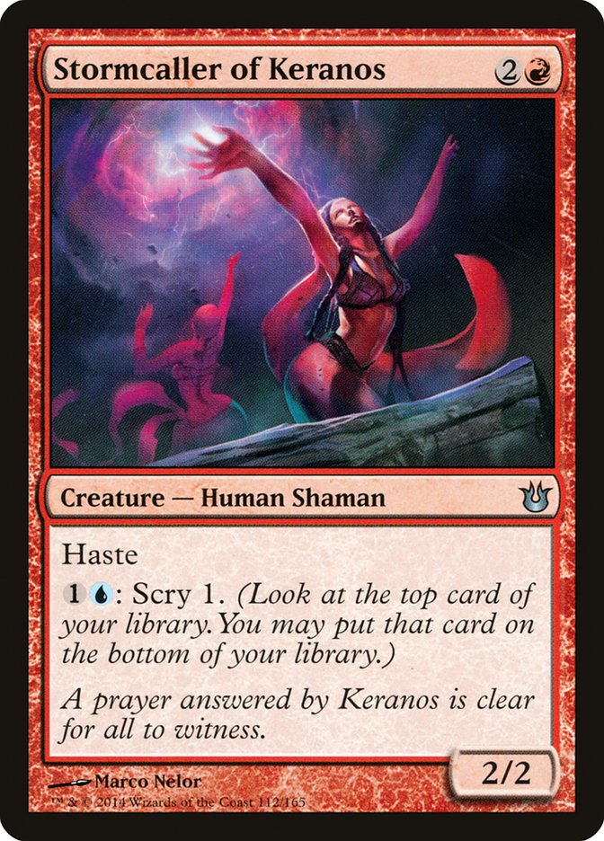 Stormcaller of Keranos [Born of the Gods] [Foil]
