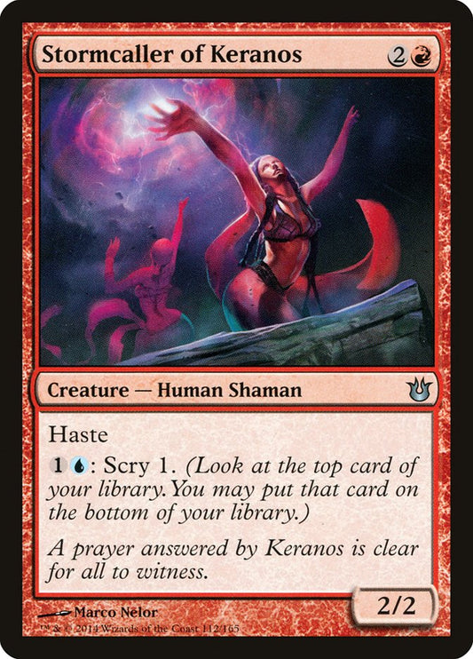 Stormcaller of Keranos [Born of the Gods] [Foil]