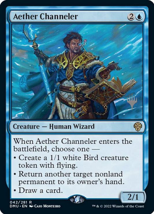 Aether Channeler (Promo Pack) [Dominaria United Promos] [Foil]