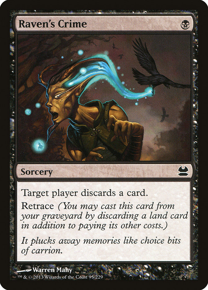 Raven's Crime [Modern Masters] [Foil]