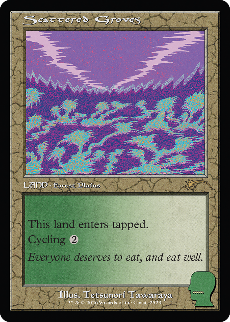 Scattered Groves [Secret Lair Drop Series] [Foil]