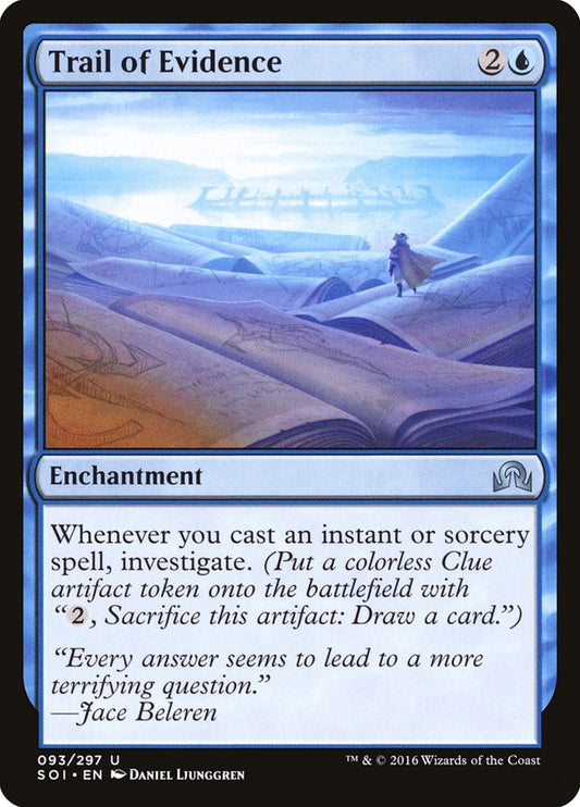 Trail of Evidence [Shadows over Innistrad] [Foil]