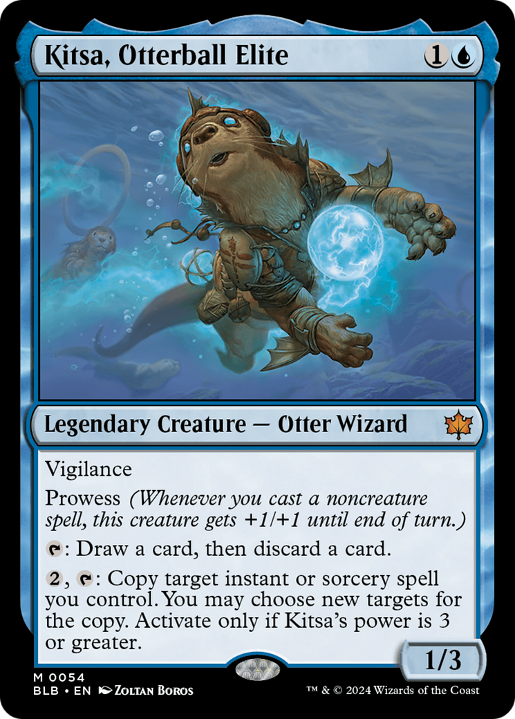 Kitsa, Otterball Elite [Bloomburrow] [Foil]