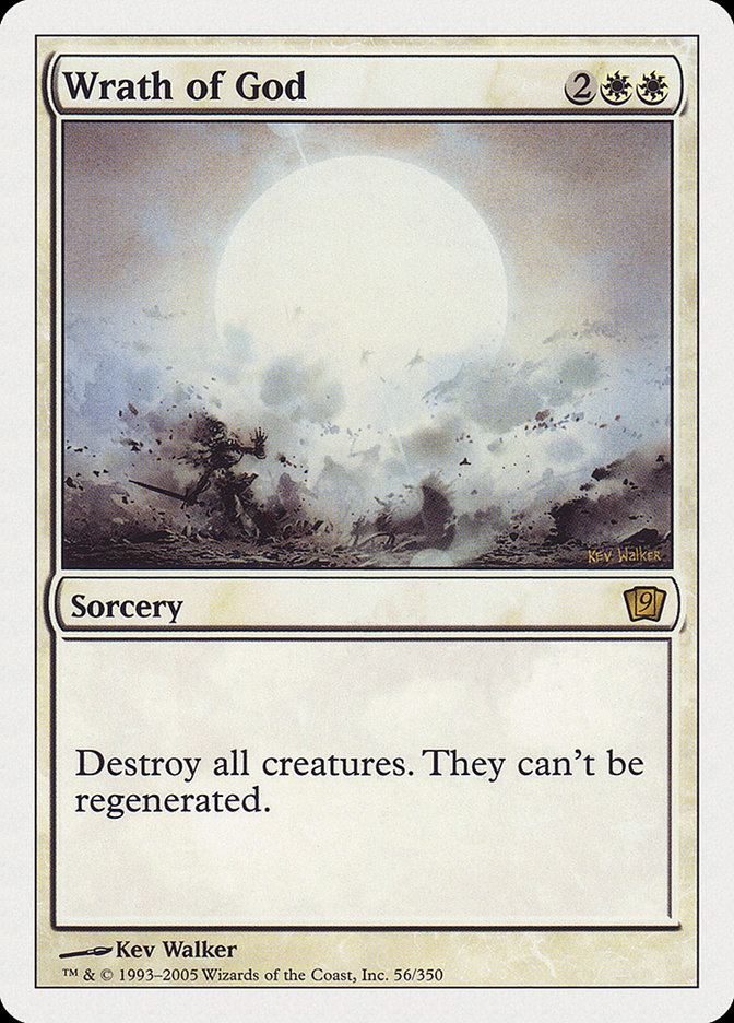 Wrath of God [Ninth Edition] [Foil]
