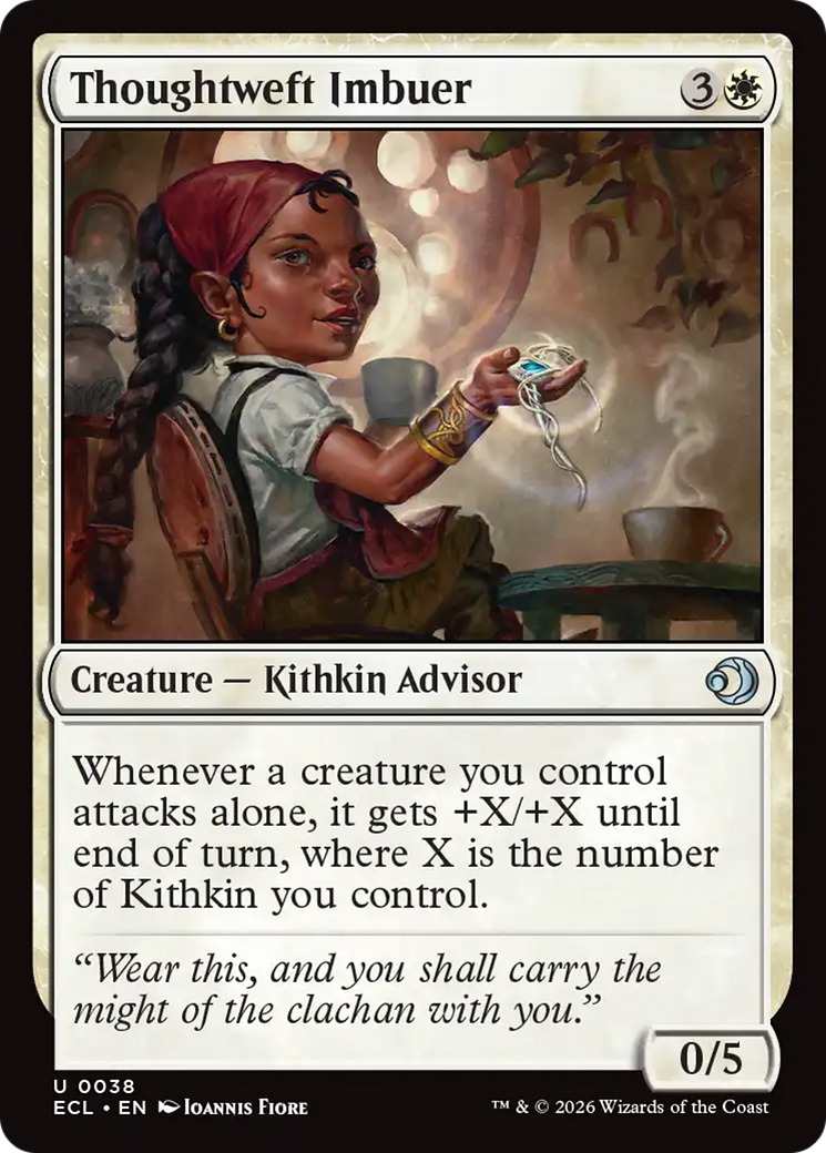 Thoughtweft Imbuer [Lorwyn Eclipsed] [Foil]