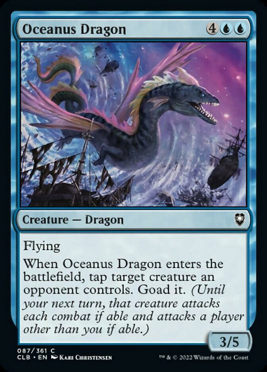 Oceanus Dragon [Commander Legends: Battle for Baldur's Gate] [Foil]