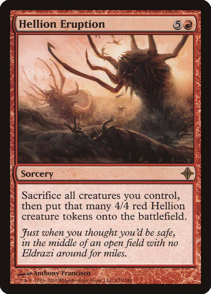 Hellion Eruption [Rise of the Eldrazi] [Foil]